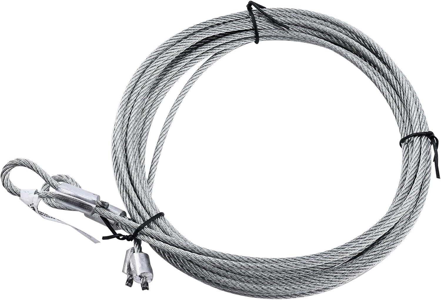 Garage Door Torsion Spring Kit for 7ft High Garage Doors - Heavy-Duty Cables, Drums, Center Bracket Compatible with Extension, EZ - Set & Torque-Master Systems