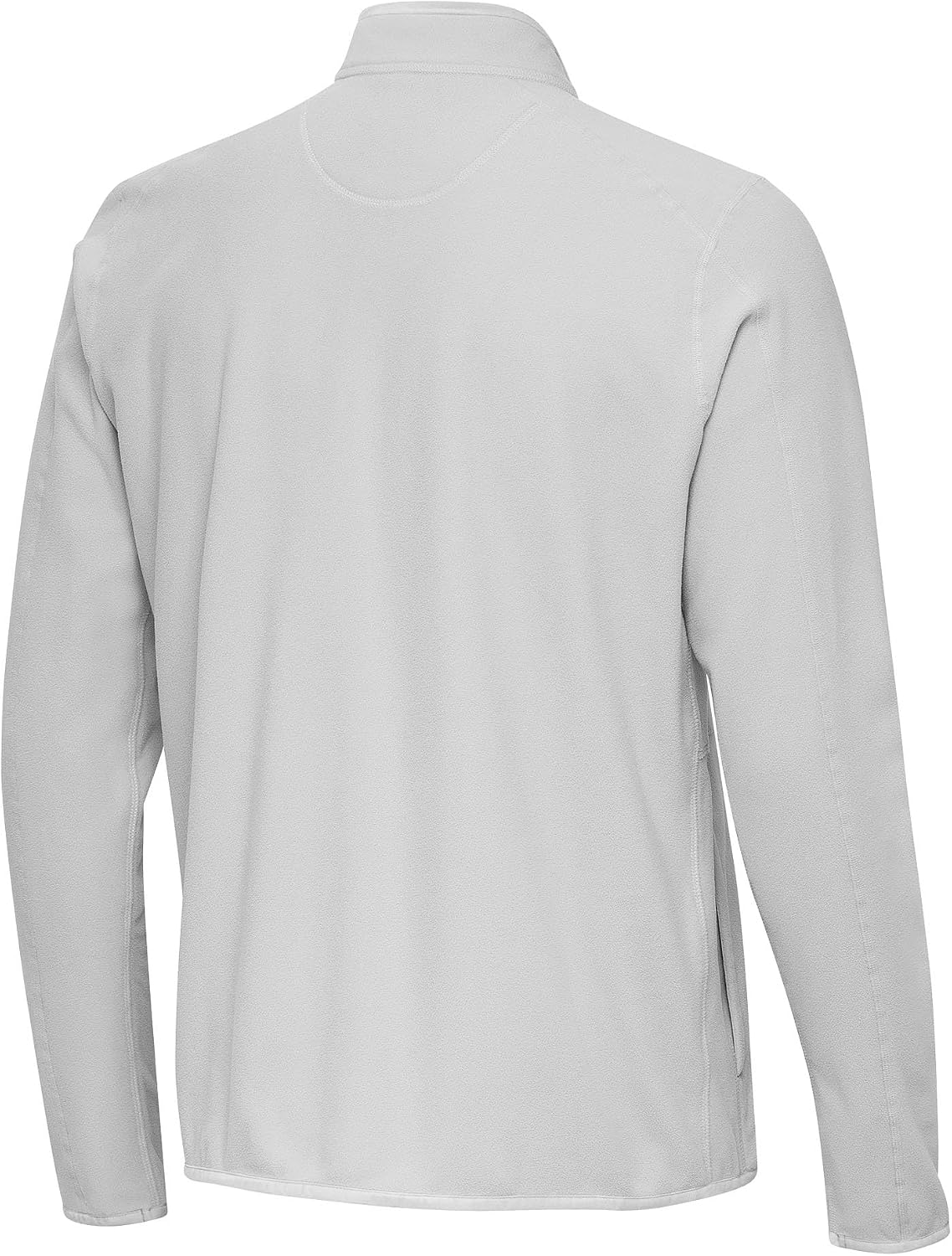 Antigua Men's Gray Los Angeles Chargers Step Up Quarter-Zip Pullover