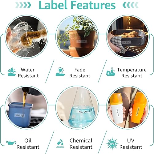 Miniatura 4 de NineLeaf Paquete de 3 cintas de etiquetas compatibles con Dymo D1 45800 S0720820 de 0.748 in, 34 pulgadas, negro sobre repuestos transparentes,