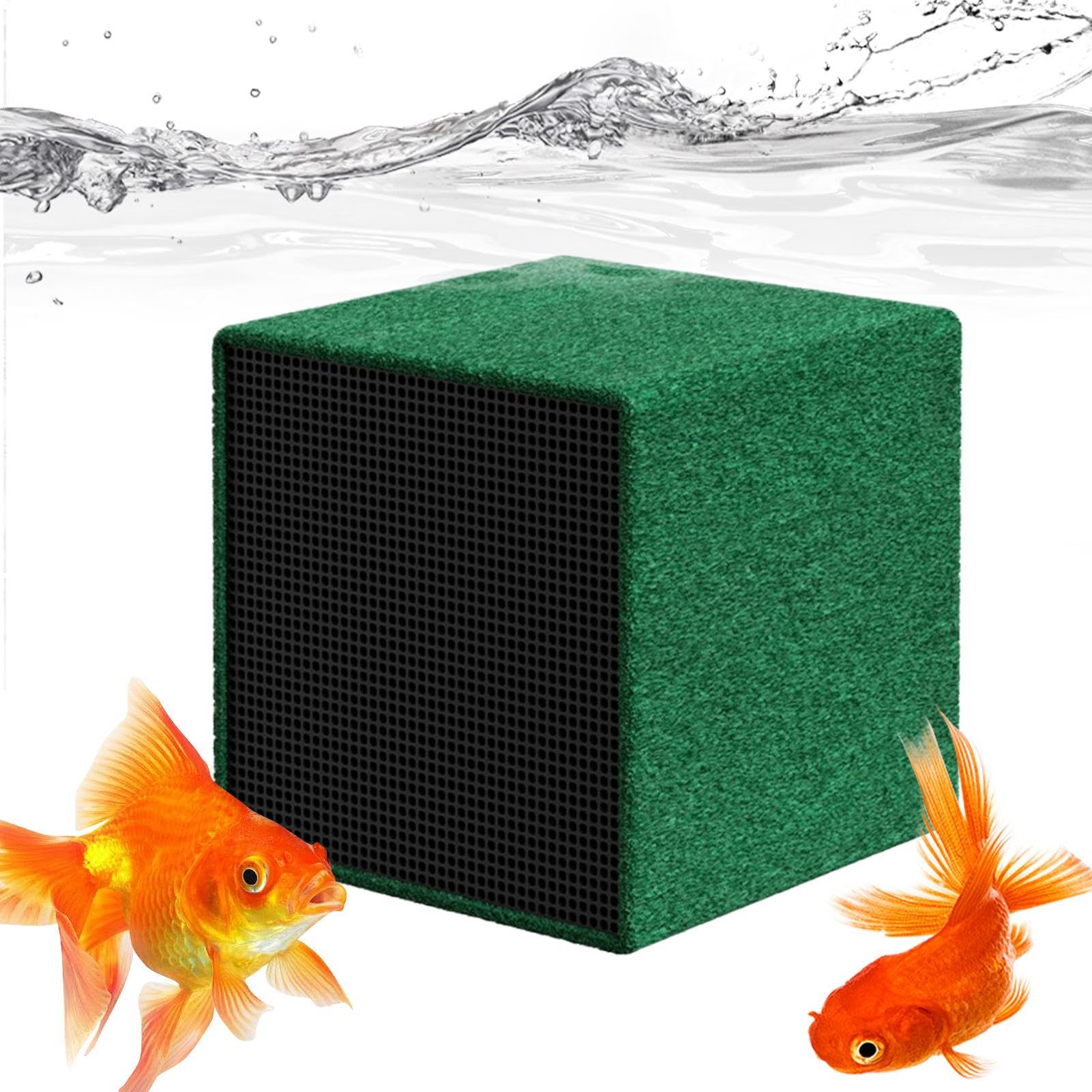 Water Purifying Cube - Stock Tank Aquarium Filter | Eco-Friendly Filter Block For Ponds, Fish Tanks, And Saltwater Aquariums, Keeps Water Clean And Safe For Aquatic Life