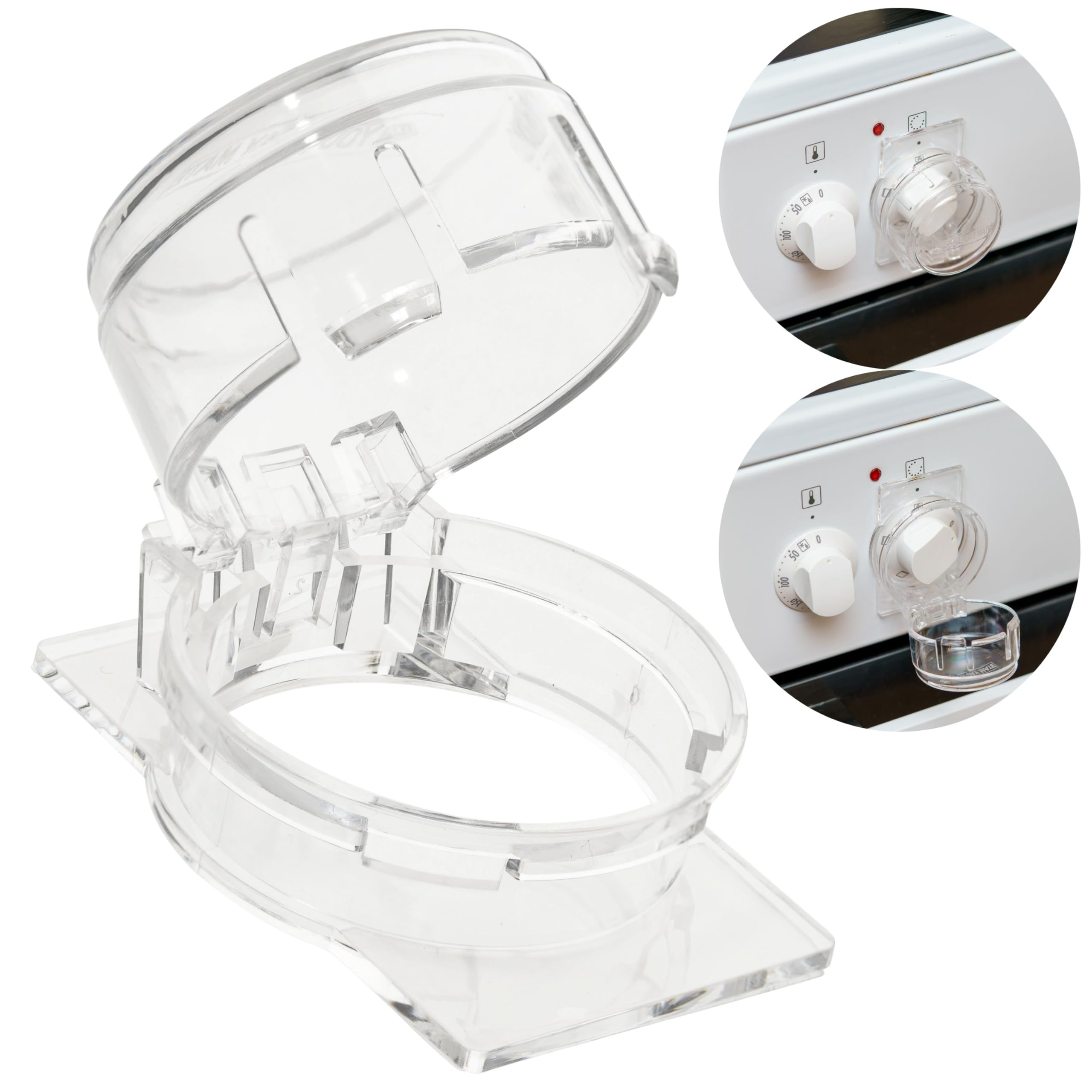 Blocco Calore Forno Blocco Manopole Fornello Sicurezza Bambini - 5 Pezzi In Silicone, Anticalore, Per Stufe A Fessura Coprimanopola Silicone - Foto 9