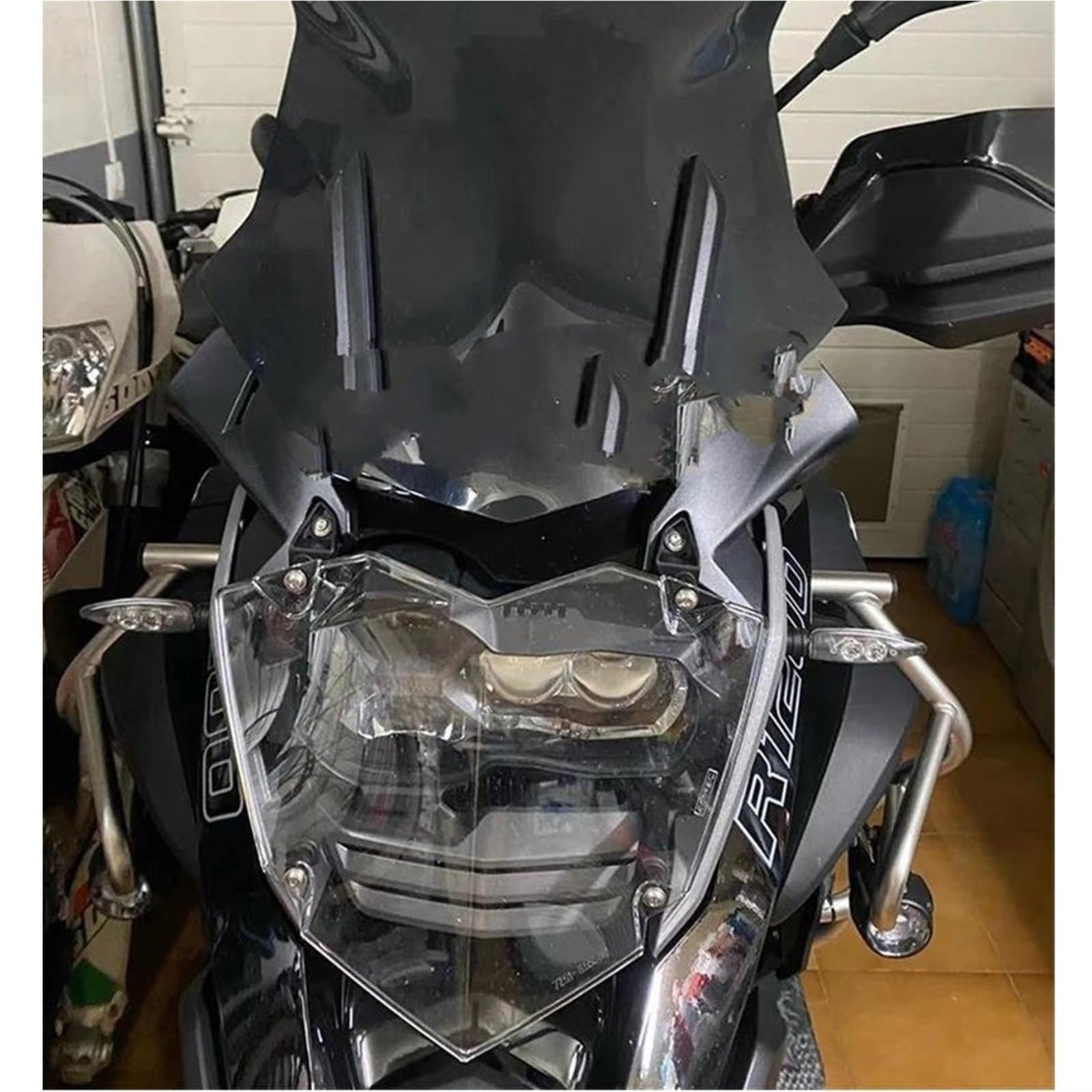 Faro Griglia Guard Protezione Faro Anteriore per BMW per R1250GS Adventure R1200gs R1250 GS R 1250 1200 GSA Exclusive HP Copertura Scudo Faro Anteriore Griglia Faro Motociclo(2)