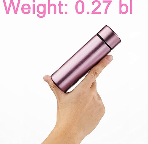 Miniatura 5 de Pack de 2 lindas botellas termo de agua - Botella mini aislada de acero inoxidable de 5 oz - Mantiene el frío durante 12 horas, caliente durante 6