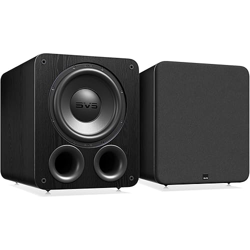 SVS PB-3000 R|Evolution - Black Ash 13" Powered Subwoofers (Pair)