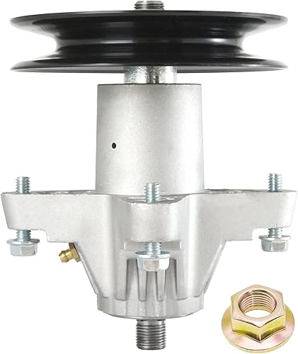 q&p 618-05137 - Soporte de montaje de eje con polea compatible con cortacésped XP de 54 pulgadas de giro cero 17CDCACW066 (2018) 17BDCACK066 (2014) q&p 618-05137 - Soporte de montaje de eje con polea compatible con cortacésped XP de 54 pulgadas de giro cero 17CDCACW066 (2018) 17BDCACK066 (2014)