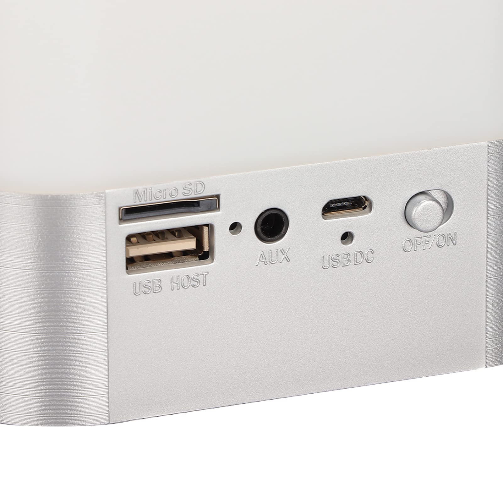 Altoparlante Sveglia Bluetooth con Luce LED Touch Control per la Lettura del Tempo Libero e la Camera dei Bambini, Design Portatile