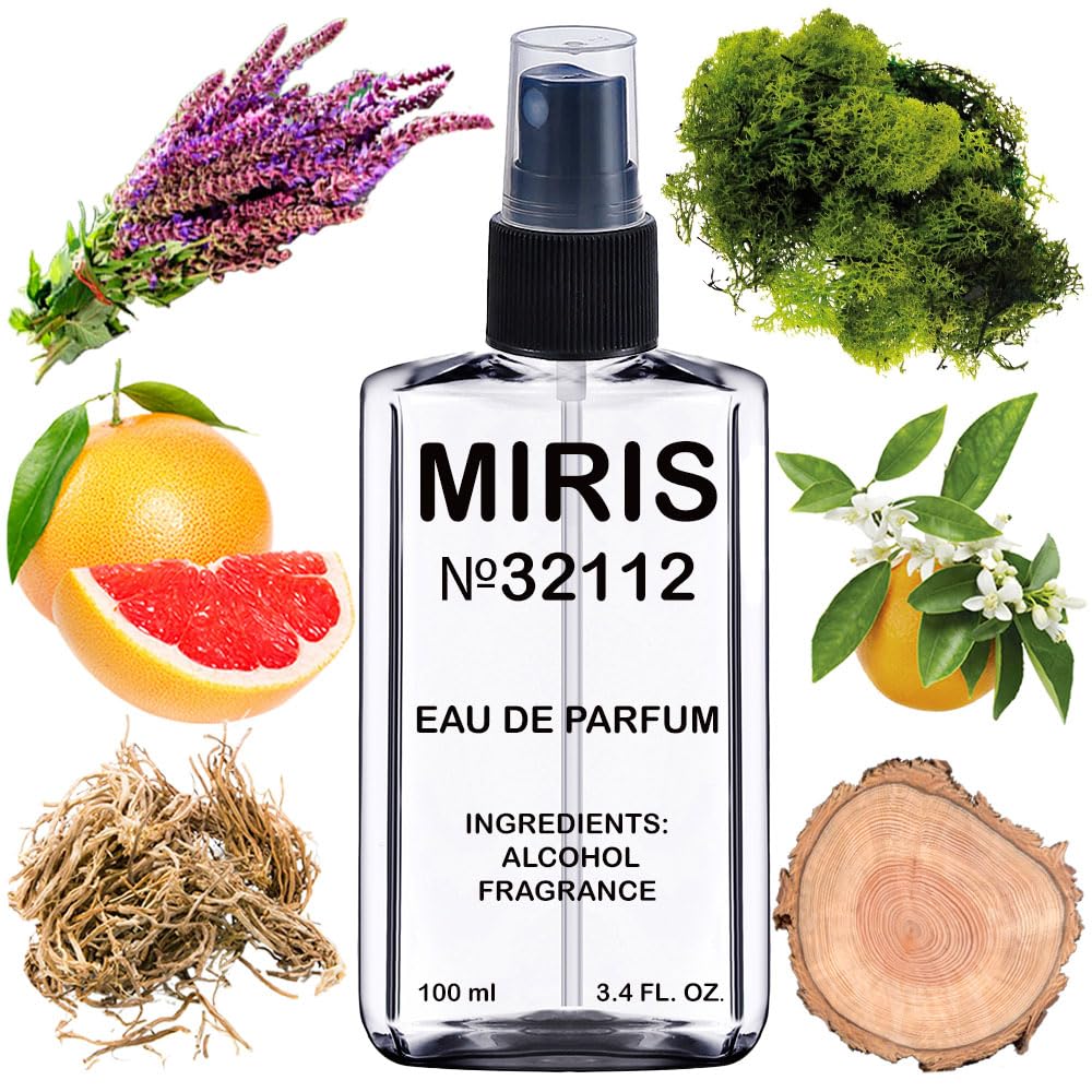 No. 32112, Inspired by Grey Vetiver, Long-Lasting Eau de Parfum for Men, Spray 3.4 Fl Oz…