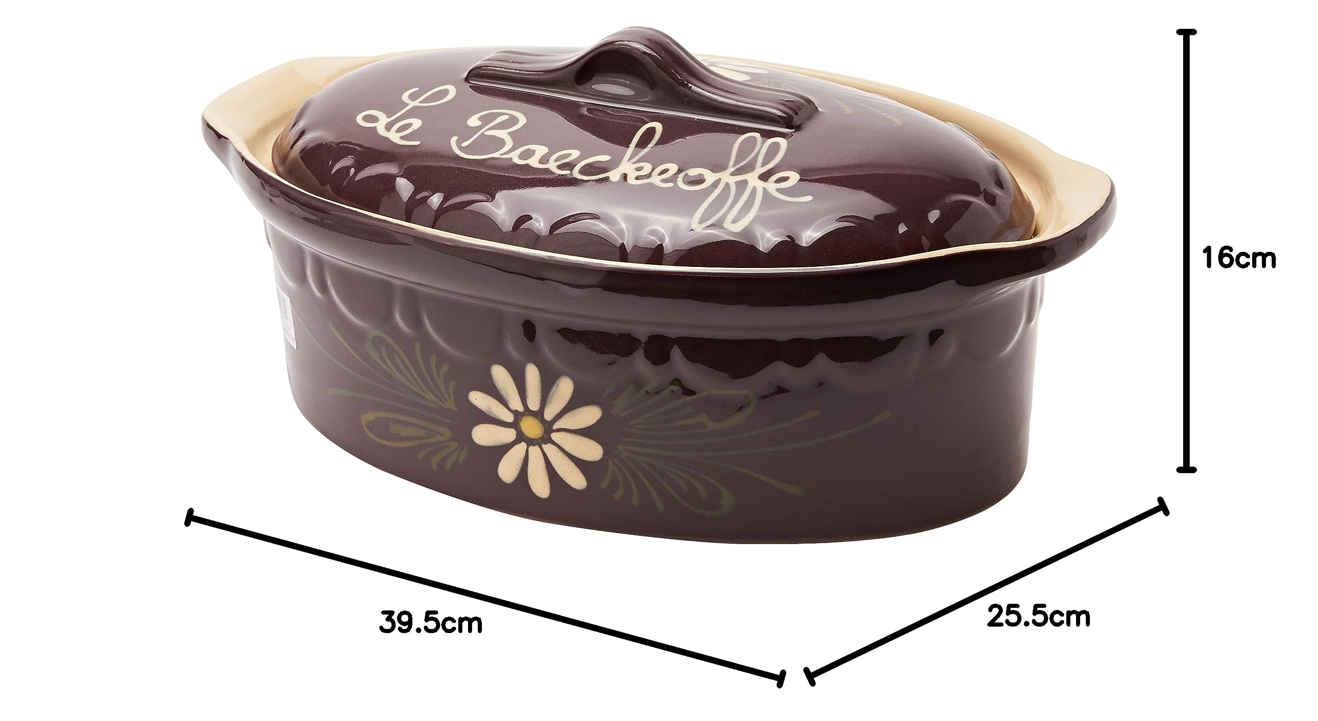 Terrine 37cm Aubergine Baeckeoffe N°6
