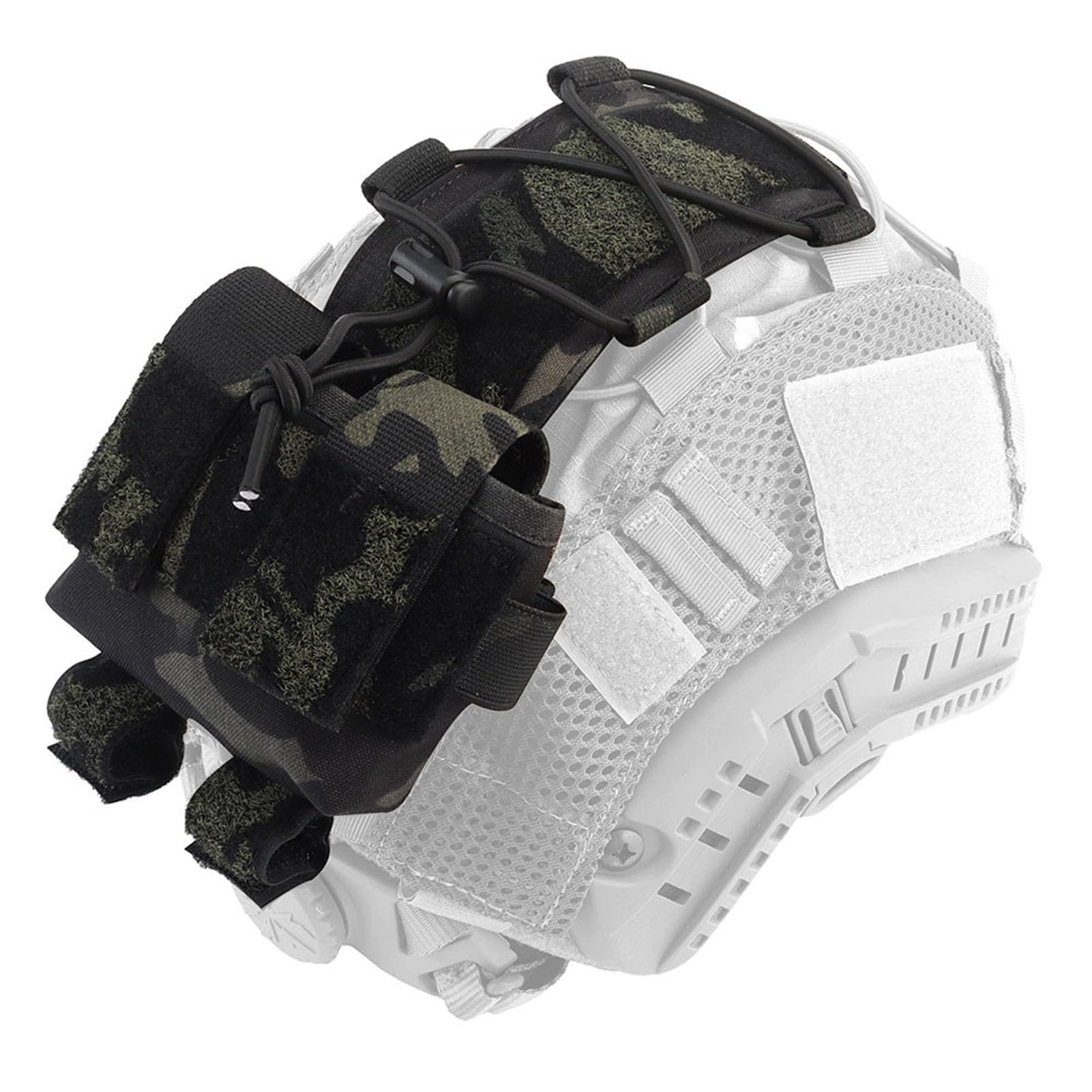 Casque Tactique Airsoft 4 en 1 Amélioré - Système Réglage Rapide par Molette avec Oreillette, Housse Casque Et Sac Lestage for Équipement Paintball Militaire, Cosplay Et Cosplay - 5