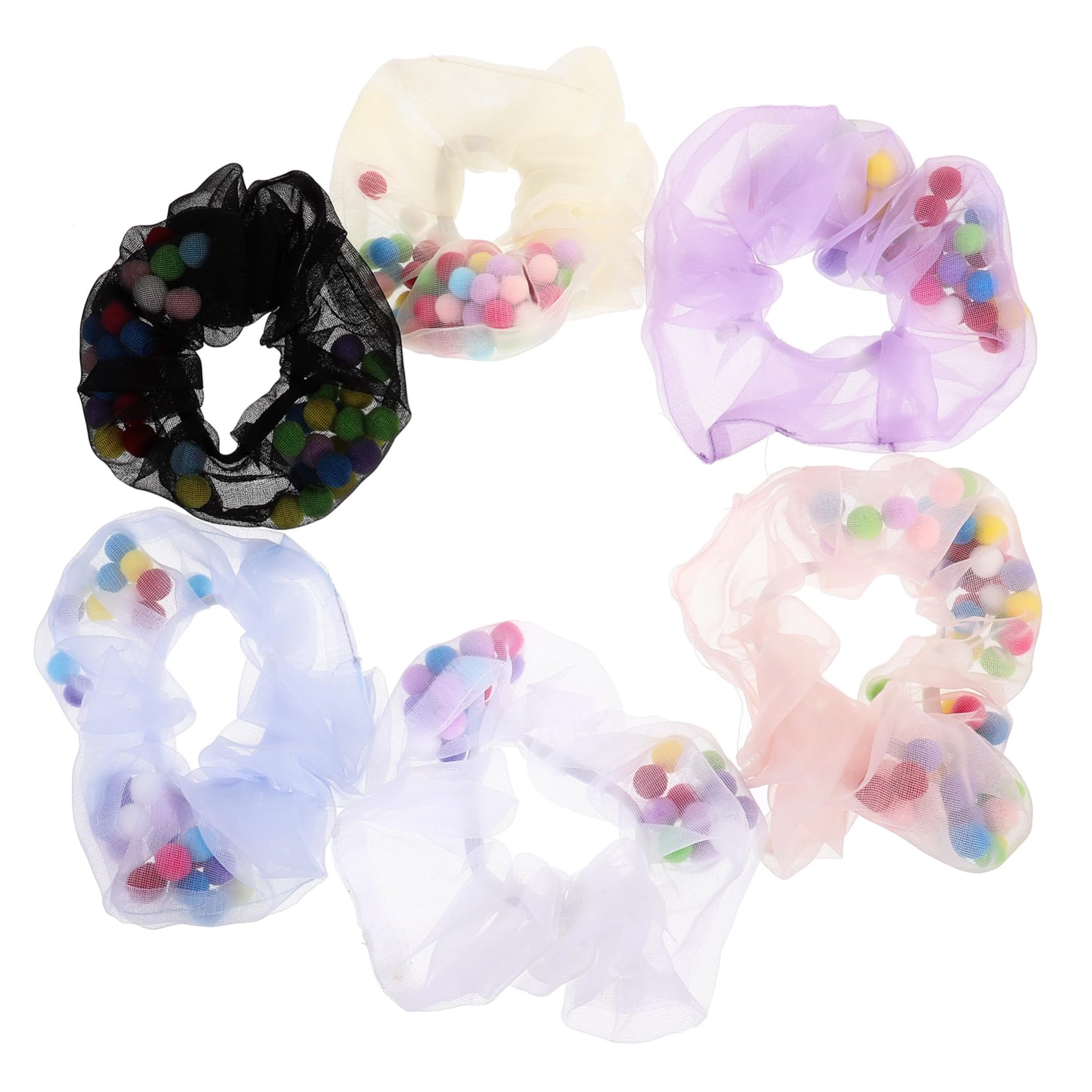 MAGICLULU 24piezas Scrunchies De Pelo Para Mujeres y De Cabello Elásticos Accesorios De Moda Para Peinados y Ocasiones Especiales