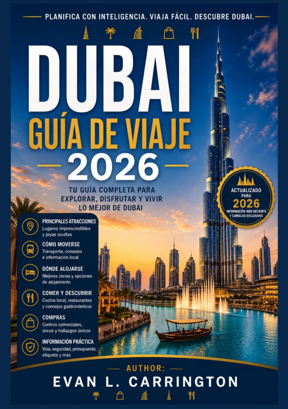 DUBAI GUÍA DE VIAJE 2026: Una guía honesta para desenvolverse en los barrios, la cultura, el presupuesto y la vida cotidiana de Dubái, con información clara y fiable.