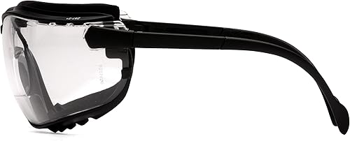 Miniatura 5 de Pyramex Safety V2G - Lentes bifocales para lectores, correa negrasienes, lente antiniebla transparente +1.5