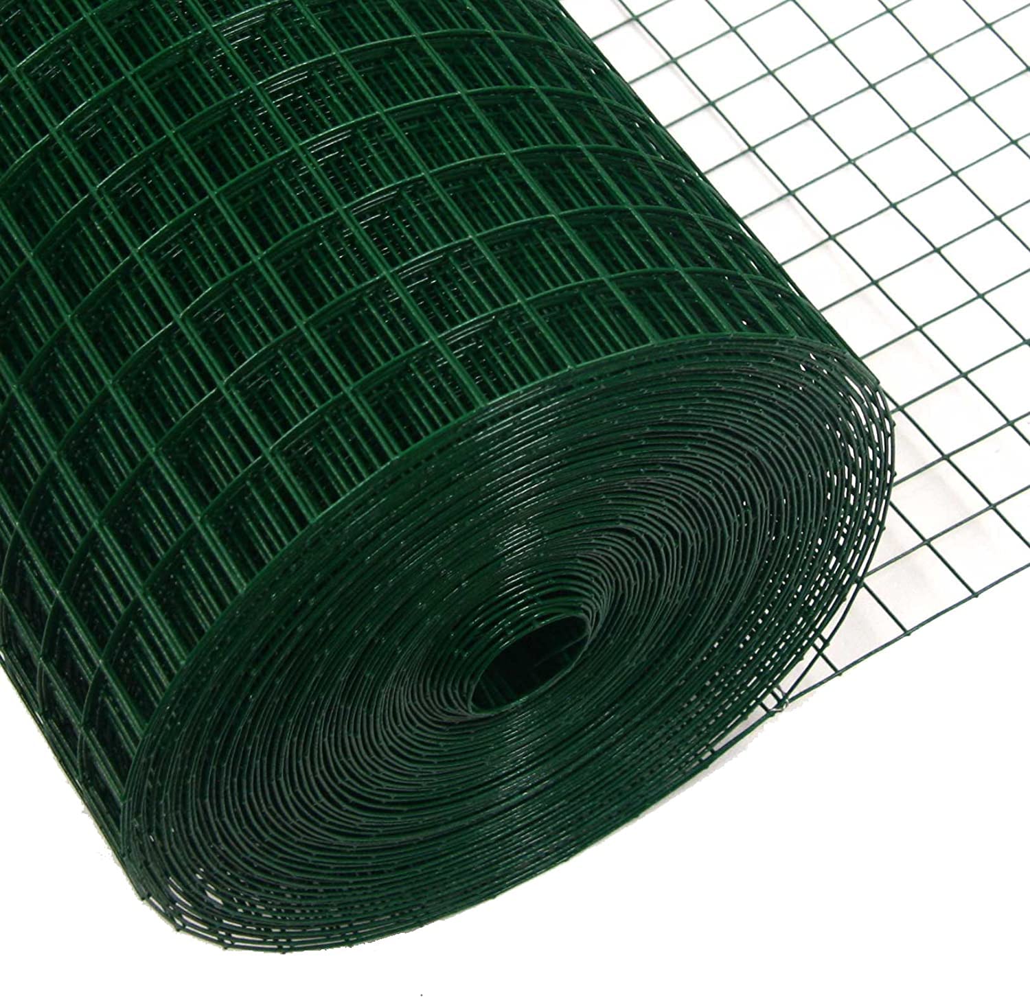 Garmix Grillage Volière Noir 19x19 Mm – Maille 1,45 Mm, 100 Cm X 10 M, Robuste Pour Cages Oiseaux & Enclos