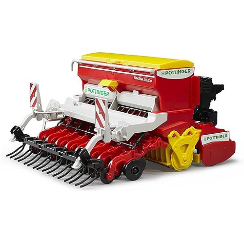 Bruder 02347 Poettinger Vitasem 302ADD Harrow-Mounted Seed Drills