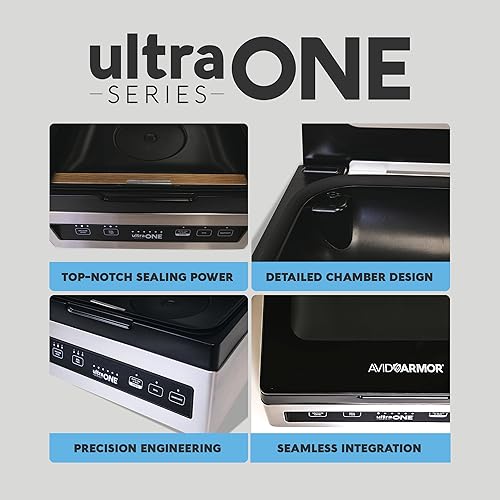 Miniatura 3 de Avid Armor - Máquina selladora al vacío de cámara USV1 Ultra SeriesONE, sellador de alimentos para alimentos húmedos, selladores de carne, máquina