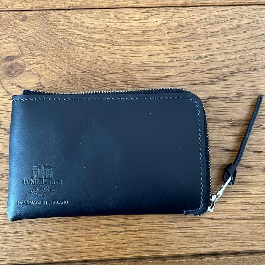 ホワイトハウスコックス コインケース s1954 ネイビー コイン ケース 丸 型