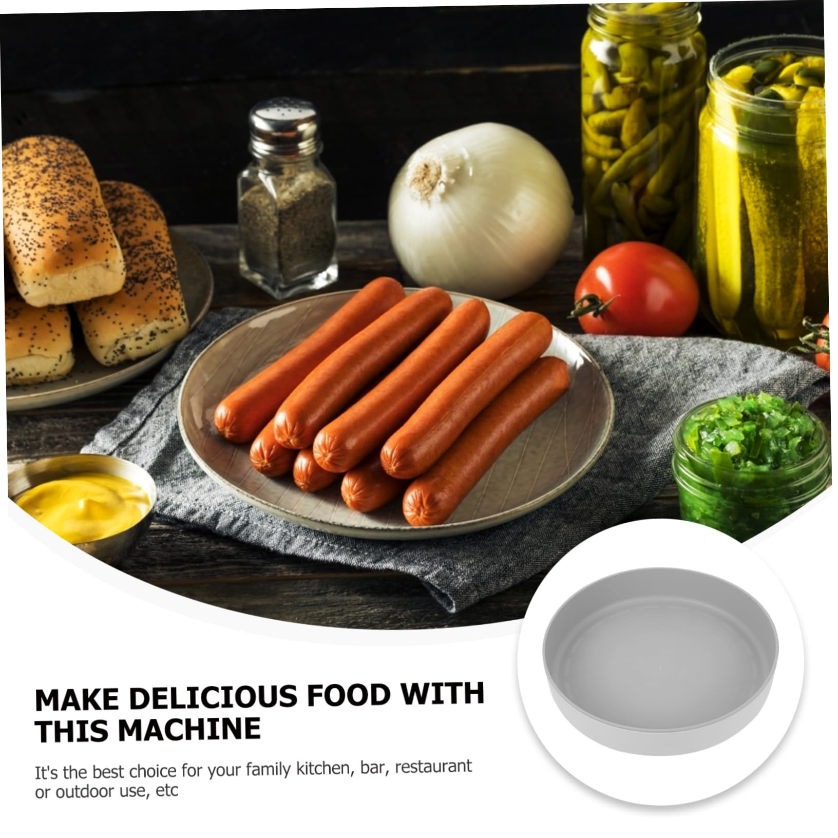 YARNOW Affumicatore Portatile per Alimenti, Riutilizzabile, con Tubo di Prolunga, Piccolo e Leggero, per Salmone e Formaggio in Cucina