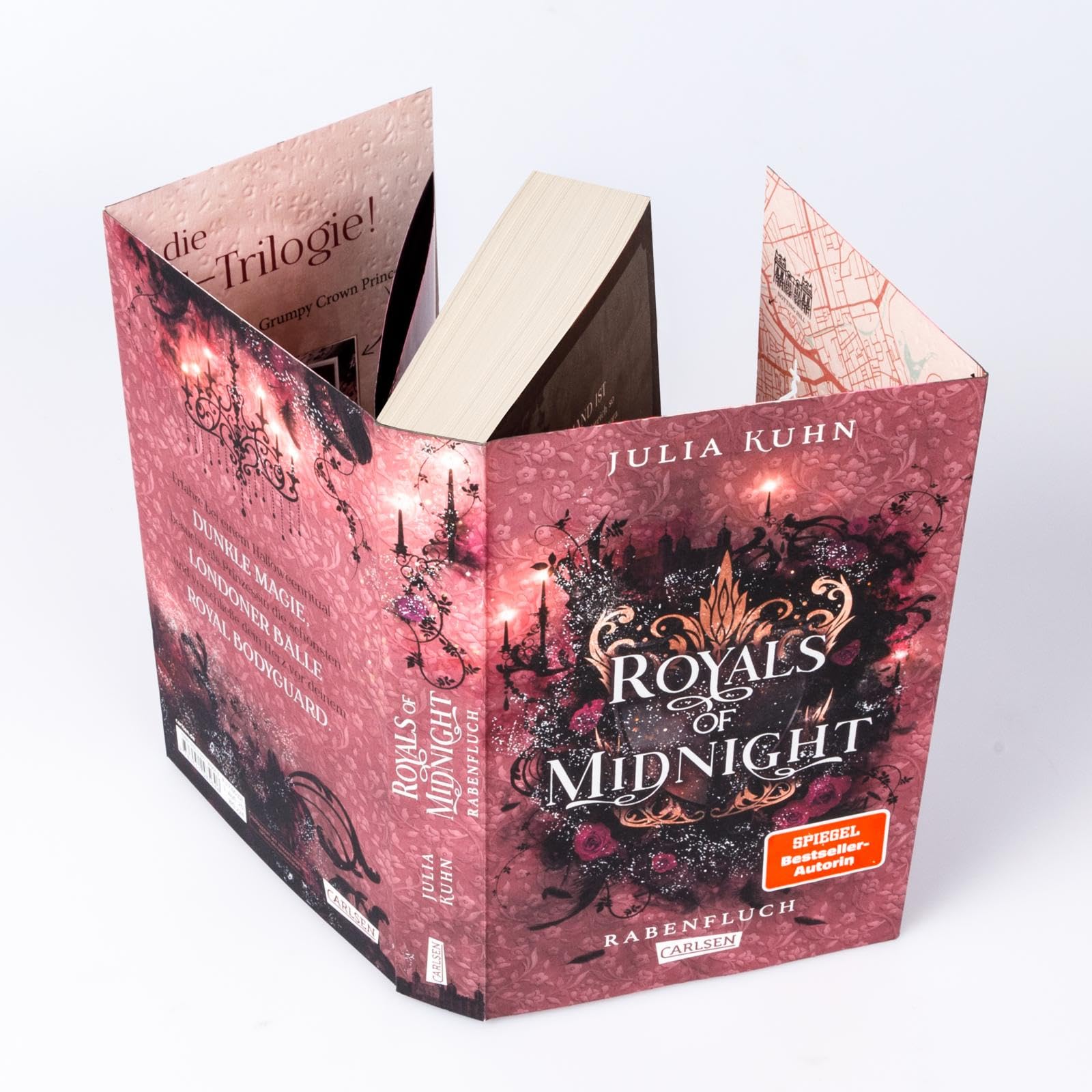 Royals of Midnight. Rabenfluch (Royal Shadows 2): Knisternde Royal Fantasy | Britische Prinzessin trifft auf Bodyguard
