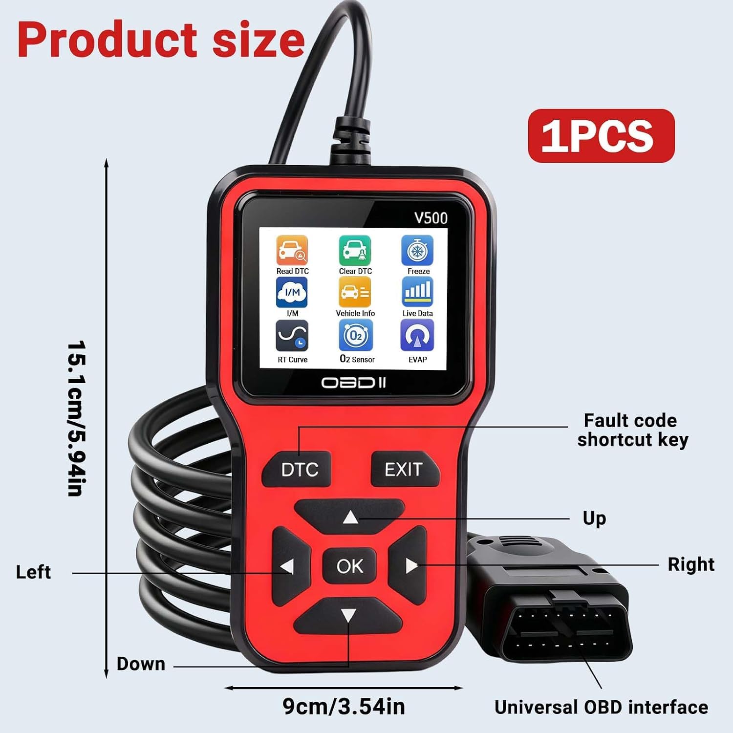 OBD2 Diagnosis Coche OBD Scanner para Nissan Note 2004-2017,