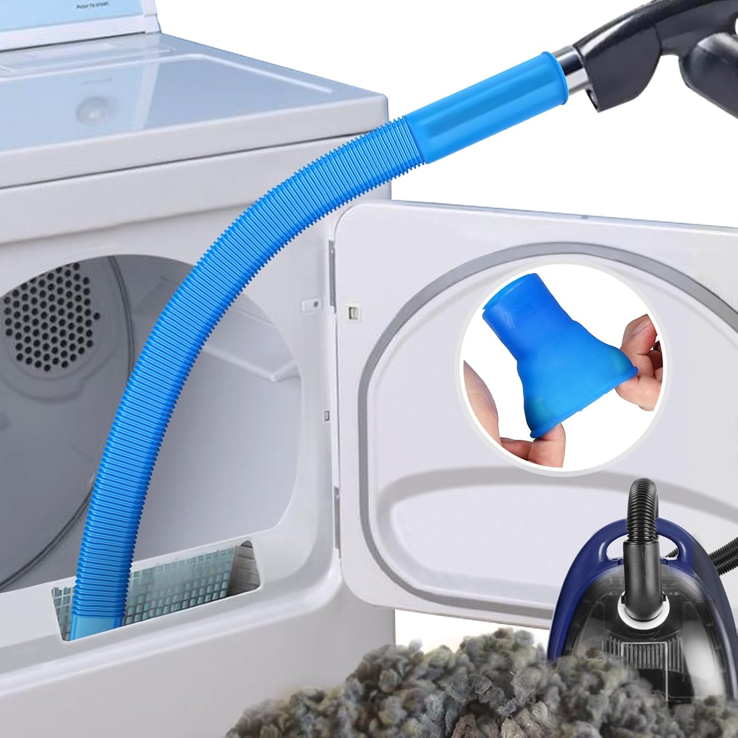 Sealegend Dryer Vent Cleaner Kit Compatible with All Vacuum