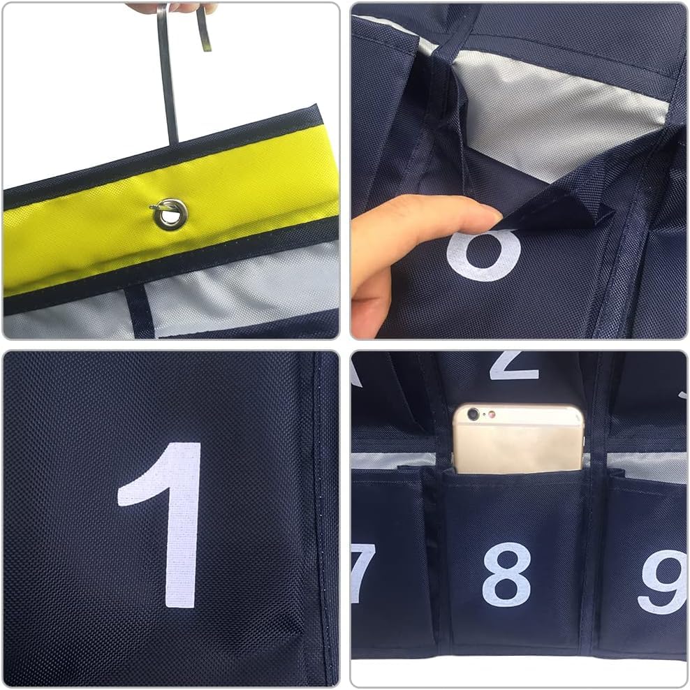 Tabella Tascabile Numerata Per Articoli Vari Per La Classe, Porta Cellulare, Organizer Da Appendere Alla Porta 87124194