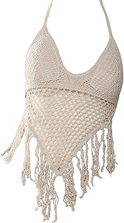 Crochet Crochet Halter Top with Tassels 1