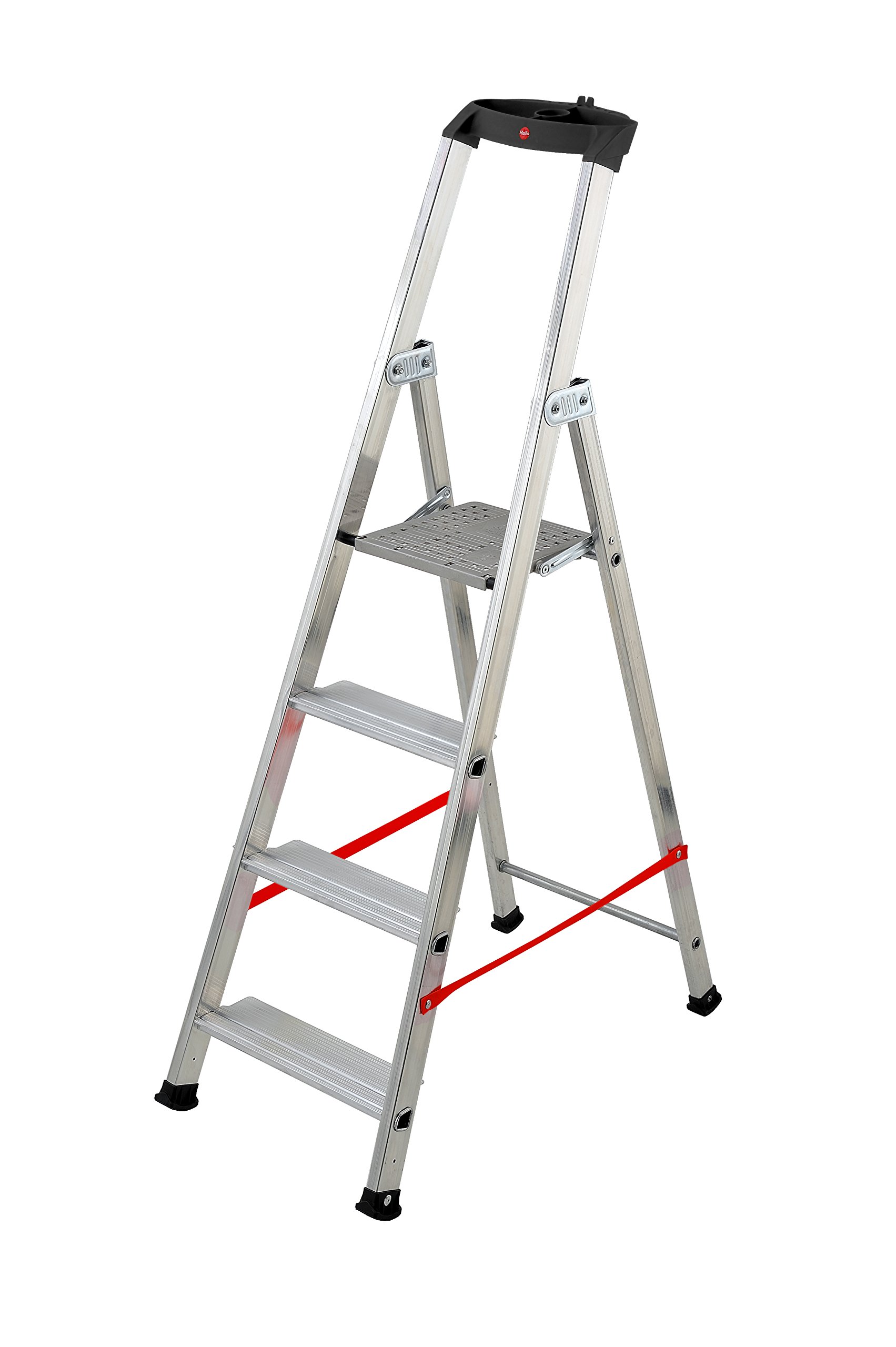 Escalera Hailo XL Professionnel 4 marches AR8844-011 en color gris