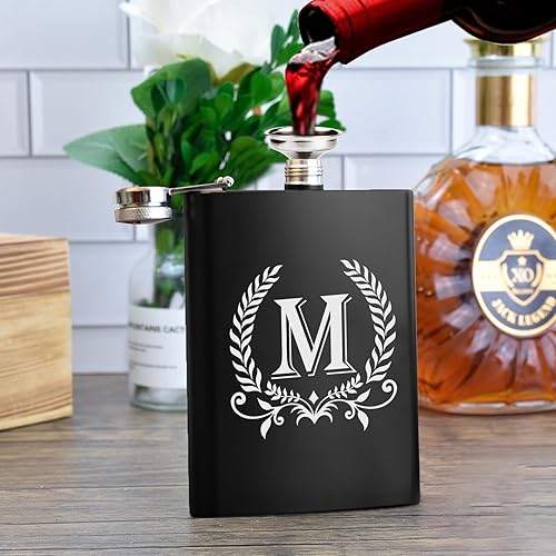 Miniatura 4 de ELEGANTPARK Regalos personalizados para hombres, padrinos de boda, regalos iniciales con monograma para hermano, novio, boda, cumpleaños, Navidad,