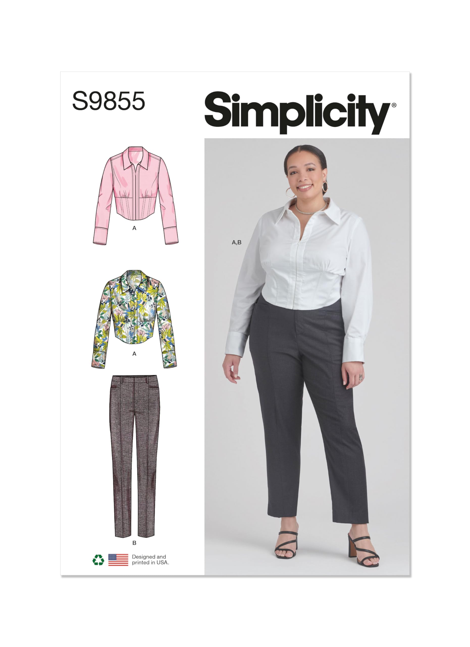 Haut et pantalon pour femme W2 en tissu respirant pour en finir avec les vêtements serrés