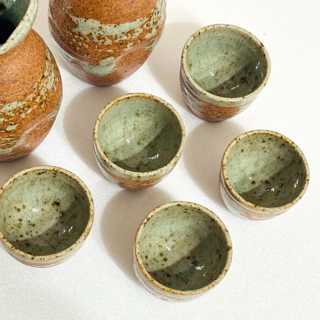 Amazon.co.jp: 平清水焼 七右エ門窯 酒器揃 品 : Home & Kitchen