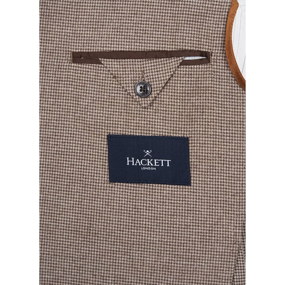 Hackett London Kurtka Mężczyźni Strch Flan Ptooth Jkt