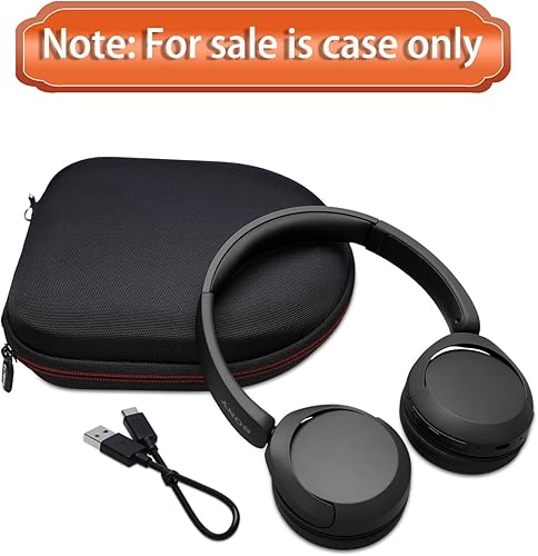 Miniatura 8 de LTGEM - Funda compatible con auriculares inalámbricos Sony WH-CH520  WH-CH530 Bluetooth en la oreja, color negro