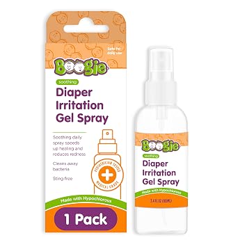 Boogie Hypochlorous Acid Diaper Irritation Gel Spray - 3.4oz