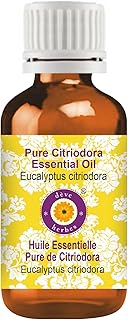Deve Herbes Pure Citriodora Essential Oil (Eucalyptus citriodora) Steam Distilled 30ml (1 oz)