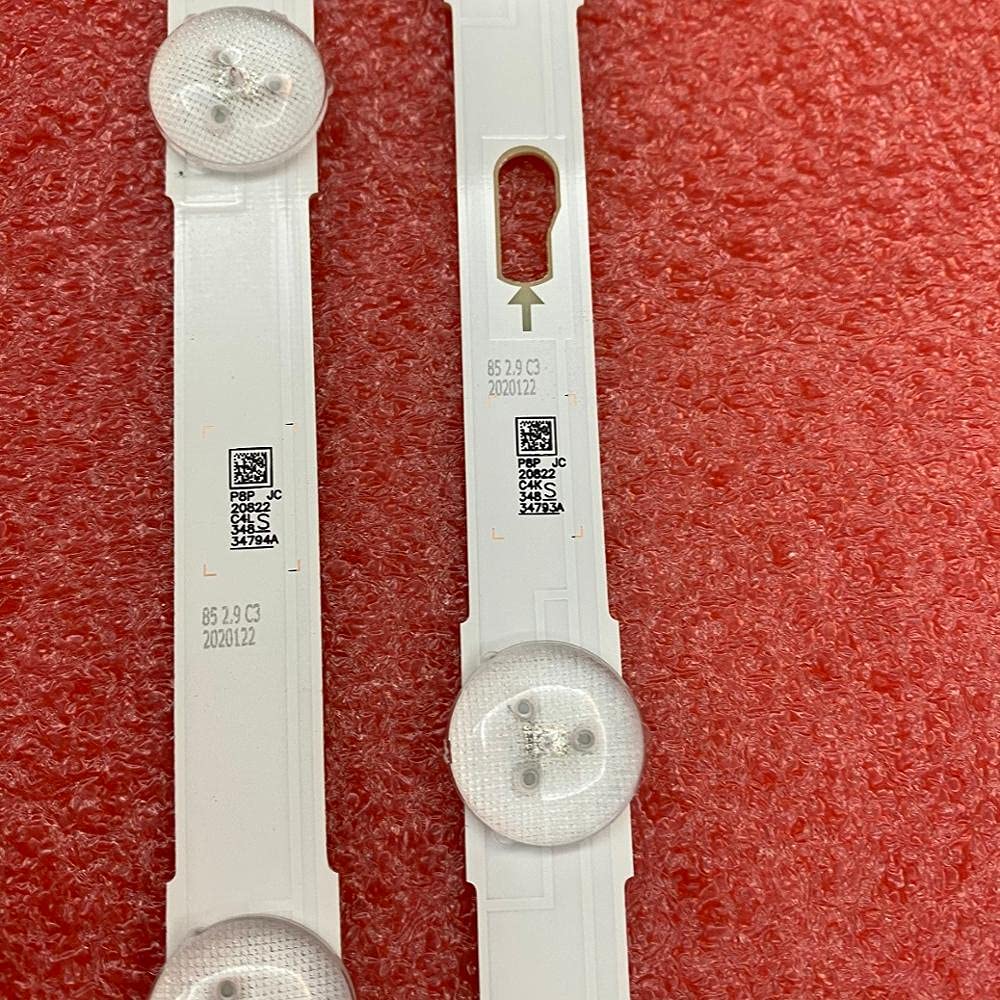 Bande LED Compatible Fit for Samsung UE48JU7500T UE48JU6060K UE48JU7500U UE48JU6400 UE48JU6000 UE48JU6100 BN96-34793A 34794A V5DU-480DCA-R1