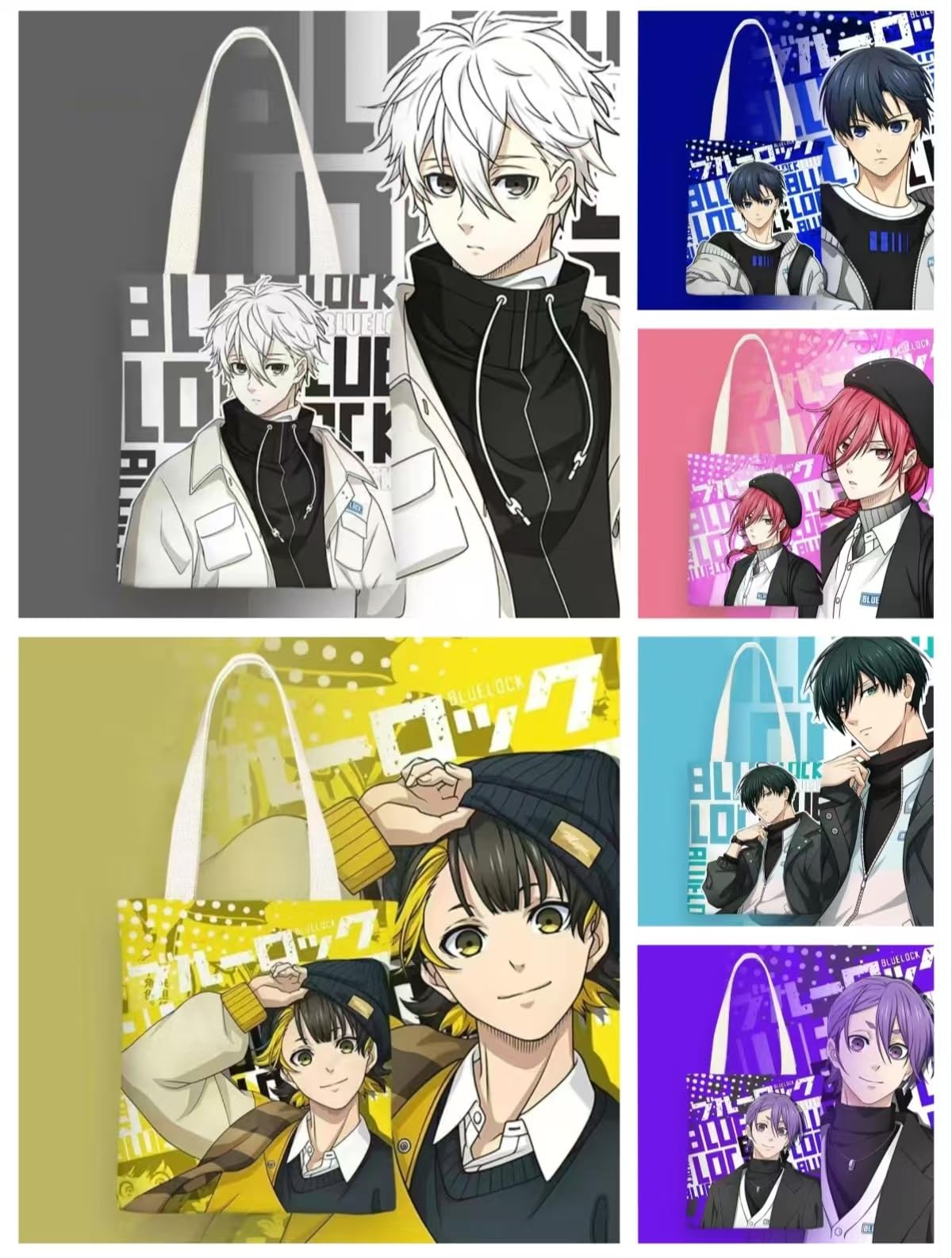 Amazon.co.jp: ブルーロック バッグ トートバッグ グッズ 人気