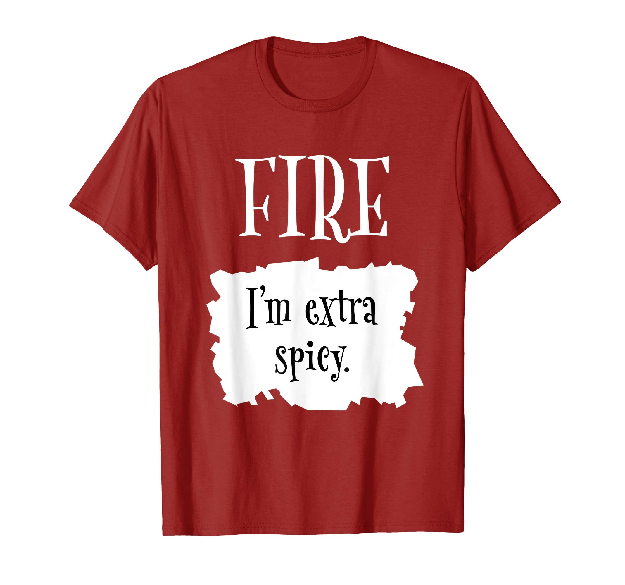 Hot Packet Halloween Matching Costumes ApparelFire Hot Packet Halloween Taco I'm Extra Spicy Costume T-ShirtOEKO-TEX STANDARD 100