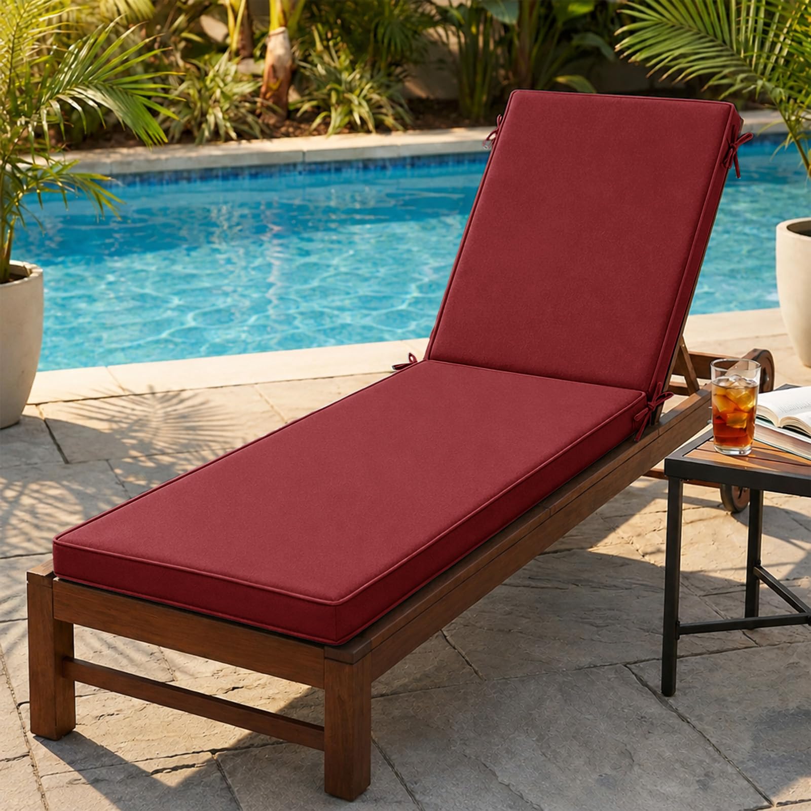 Waterproof sun lounger cushion,Sun Lounger Cushion Replacement Cushions