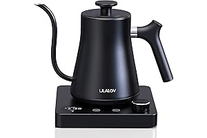 Ulalov Gooseneck Electric Kettle: Precision Pouring, Temperature Control