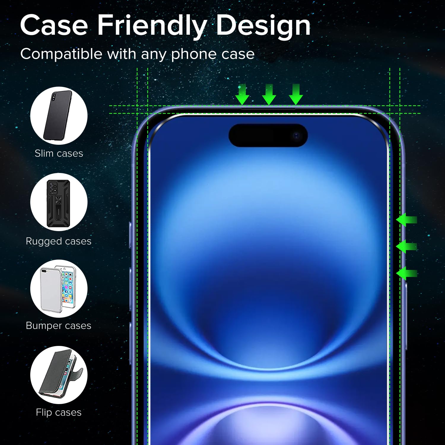iVoler 2 Pezzi Pellicola Vetro Temperato per iPhone 16 / iPhone 15 6.1 Pollici, con Strumenti di Installazione, Pellicola Prottetiva Anti Graffio, Durezza 9H, HD Trasparente, Senza Bolle