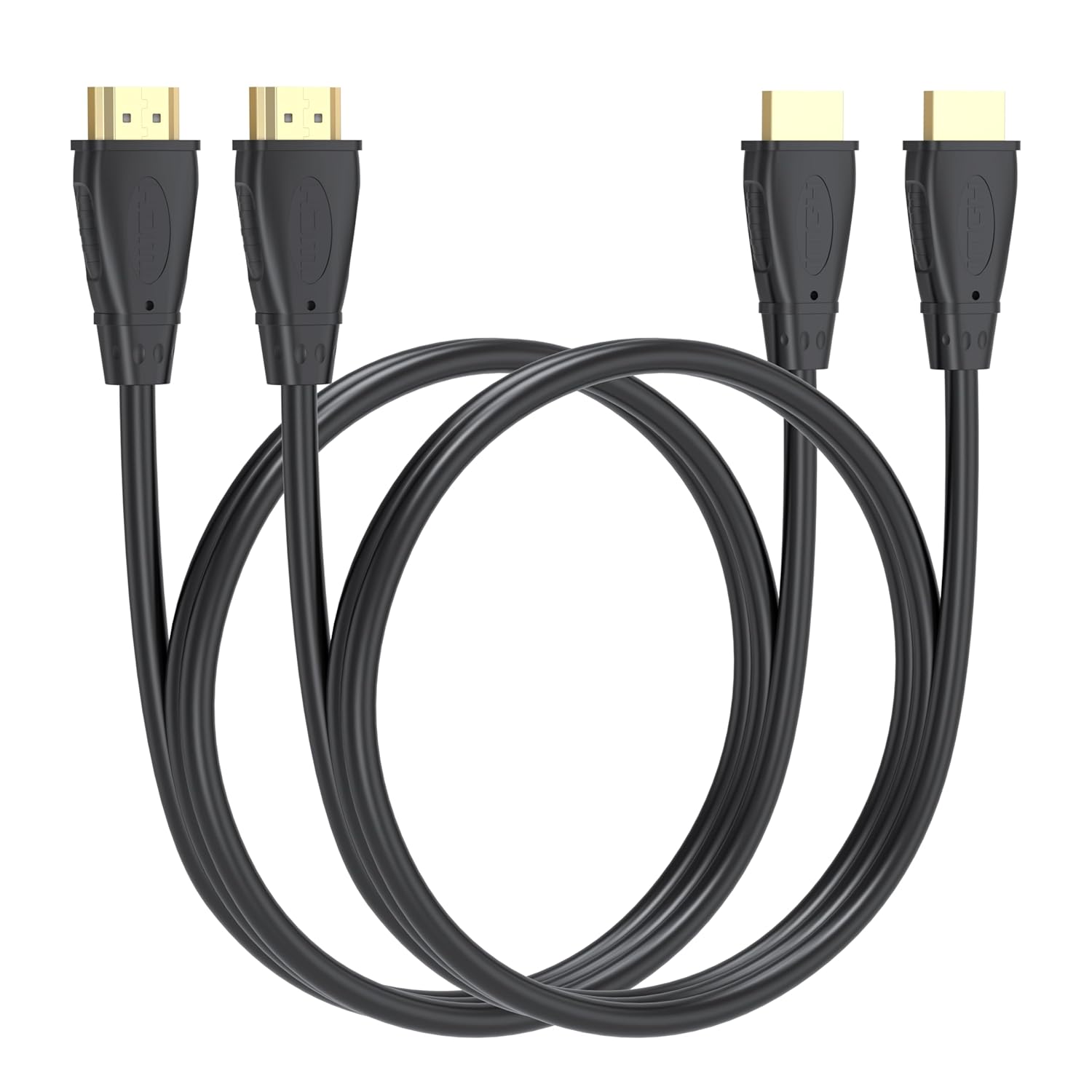 HDMI Cable 3FT, 10-Pack, 4K@60Hz UHD, High Speed HDMI 2.0 Cable Male to Male Adapter for ARC & CL3 Rated for Soundbar, Laptop, Monitor, PS5, PS4, Xbox One, Fire TV, etc