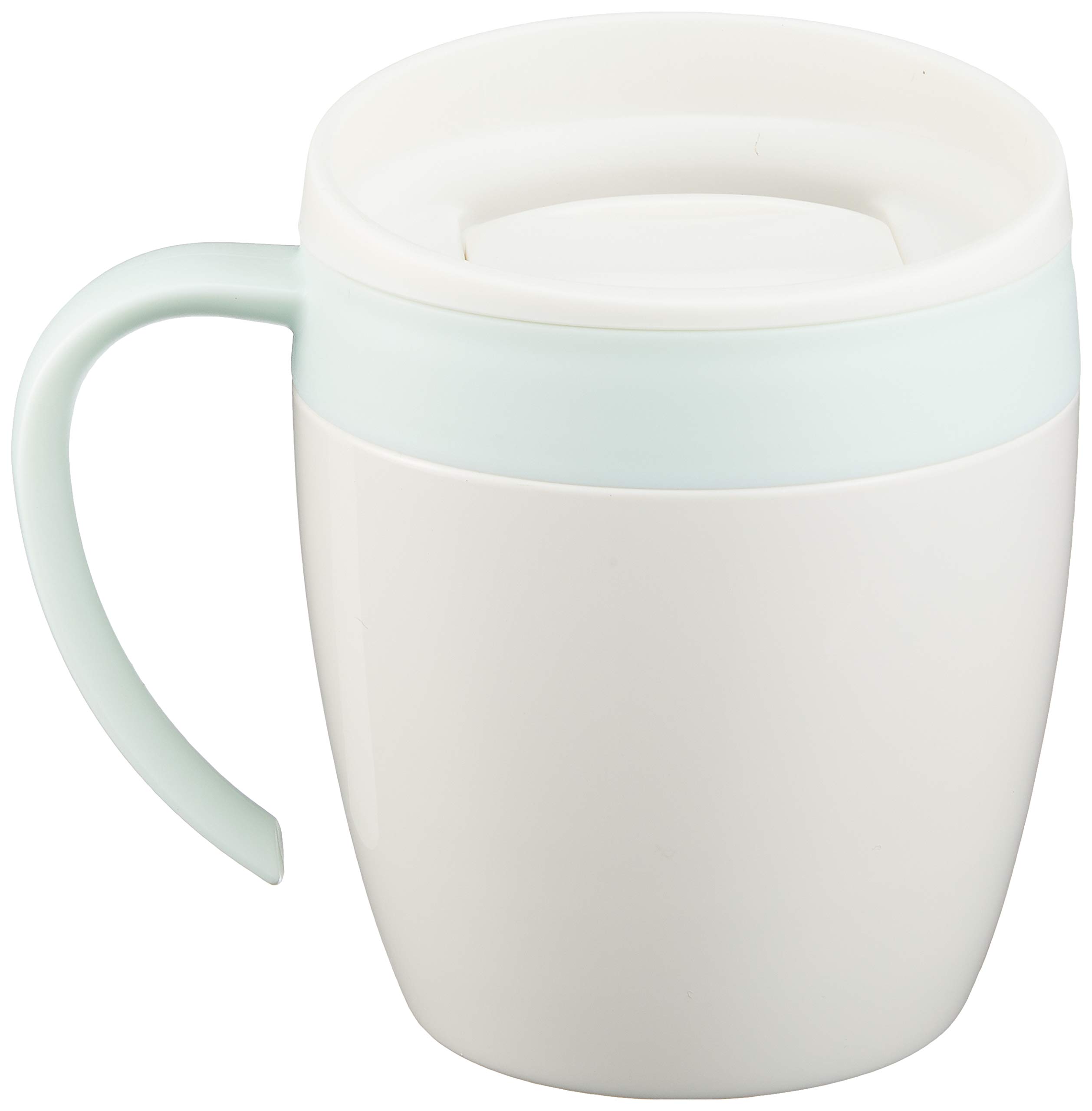 Amazon.co.jp: 和平フレイズ マグカップ 280ml ミント 蓋付き 保温