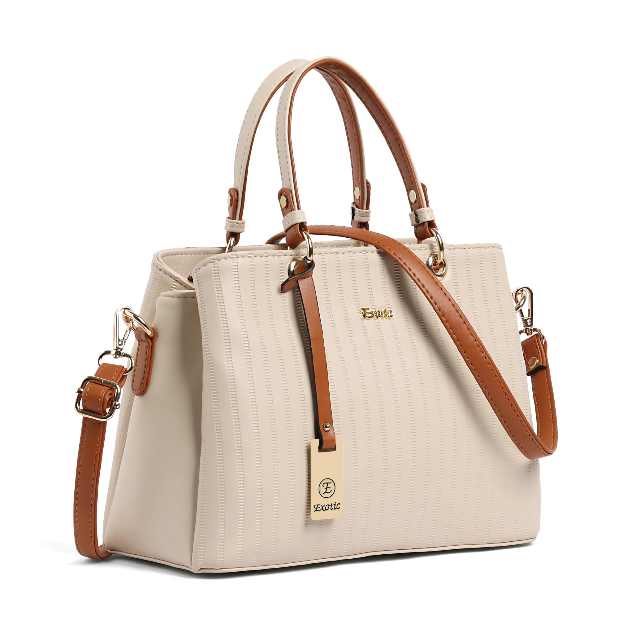 EXOTIC® Women's Striped Line Handbag for Women| Ladies purse | Stylish Shoulder Bag | Gift for Women