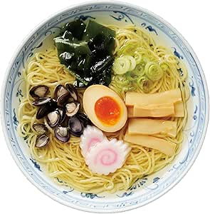 高砂食品 青森しじみラーメン 家庭用5食入り 塩味 トッピング付き 半生麺【常温保存可能】