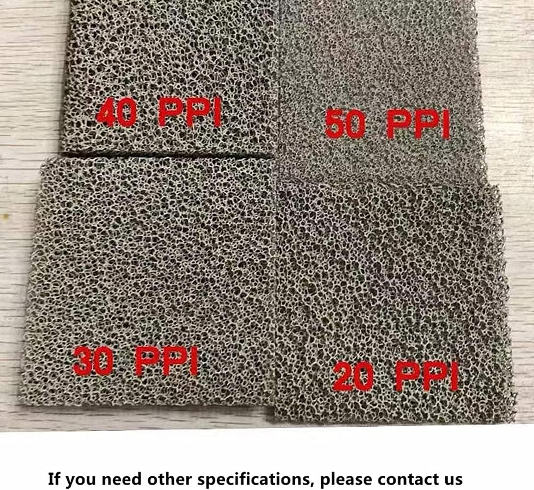 5 Pieces (50×50×5mm) Foam Nickel,Nickel Foam Super Capacitor-Specific Ni-Foam, Battery-Grade Foam Nickel (110ppi)