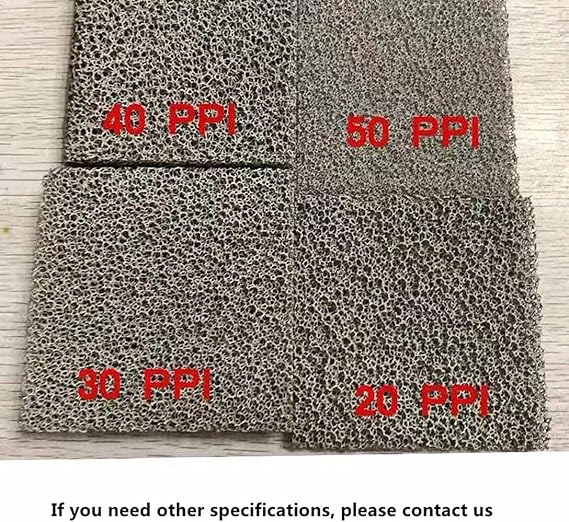 5 Pieces (50505mm) Foam Nickel,Nickel Foam Super Capacitor-Specific Ni-Foam, Battery-Grade Foam Nickel (110ppi)