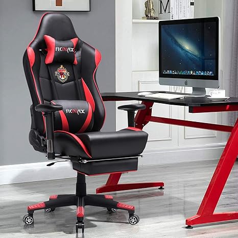Ficmax Silla ergonómica para Juegos Silla para computadora ...