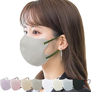 マスク【40枚・敏感肌向け不織布改良】3Dマスク 立体マスク 10枚×4パック 使い捨てマスク 花粉向け カラーマスク 小顔 チークマスク カラーマスク 乾燥肌用 平ゴム採用 不織布マスク 耳が痛くならない メガネが曇りにくいマスク おしゃれ 小顔マスク 小顔 飛沫防止 花粉対策 PM2.5 ほこり対応一木良品
