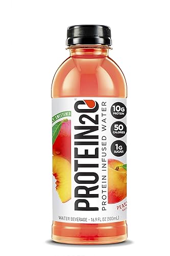 Miniatura 6 de Protein2o Bebida de proteína de suero de leche baja en calorías más energía, paquete variado, 16.9 oz 12 unidades y agua infundida de proteína baja