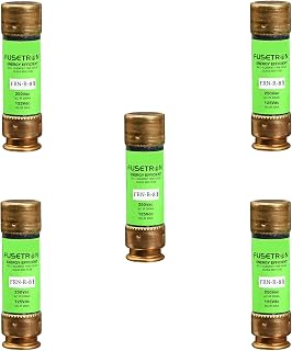 5-Pack New FRN-R-8 FRN-R-8A 250Vac Time Delay Fuse,FRN-R-8A Current Limiting Class RK5 Fuse